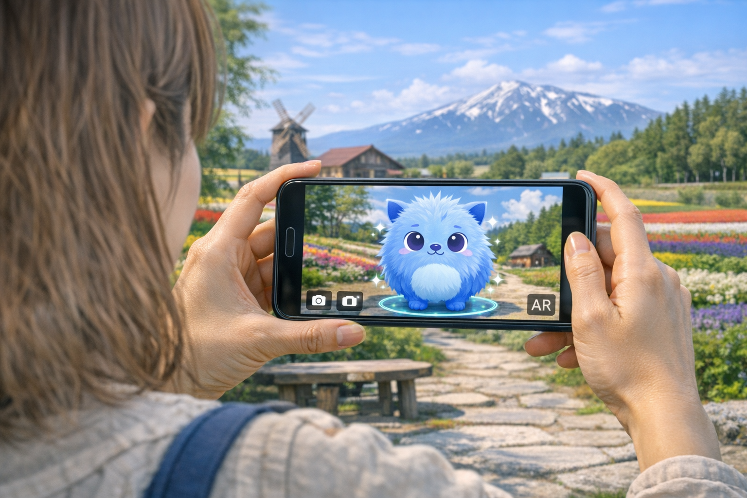 “ 推し活 ” を楽しむためのツールとして、AR が採用されている