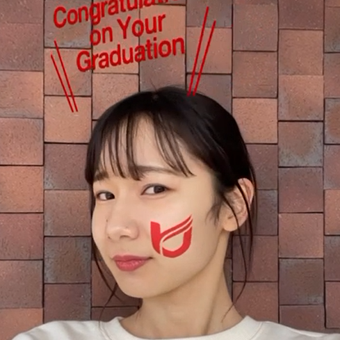 龍谷大学 卒業式のためのInstagram ARフィルターを制作